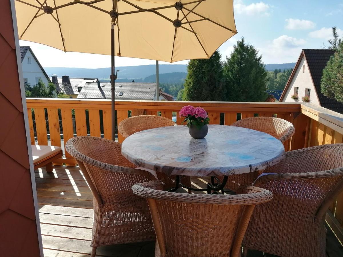 Fichtelfeeling Villa Fichtelberg Exteriör bild